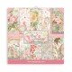 STAMPERIA BLOK PAPIERÓW SCRAP. 30x30cm 10szt ROSE PARFUM