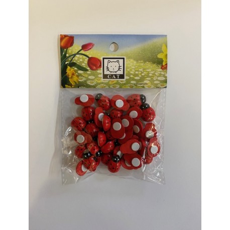 Przyklejka biedronka 1,5cm (36szt)