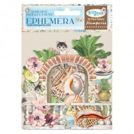 STAMPERIA EPHEMERA PAPIER MAT DEKORACJE BLUE DREAM