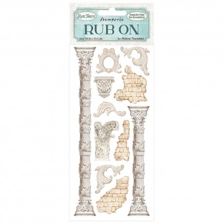 STAMPERIA RUB-ON TRANSFER1 10x 21,6cm MAGIC FOREST KOLUNY