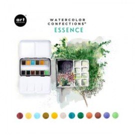 PRIMA WATERCOLOR ESSENCE 12 KOLORÓW W METALOWYM PUDEŁKU