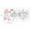 PRIMA DECOR TRANSFERS 2 CZĘŚCI MAXI ODEUR DE ROSE