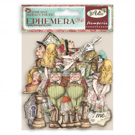 STAMPERIA EPHEMERA PAPIER MAT DEKORACJE ALICE