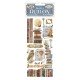 STAMPERIA RUB-ON TRANSFER1 10x 21,6cm VINTAGE LIBRARY LIBRI