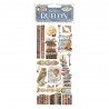 STAMPERIA RUB-ON TRANSFER1 10x 21,6cm VINTAGE LIBRARY LIBRI