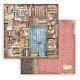 STAMPERIA PAPIER DO SCRAP 12" VINTAGE LIBRARY DRZWI
