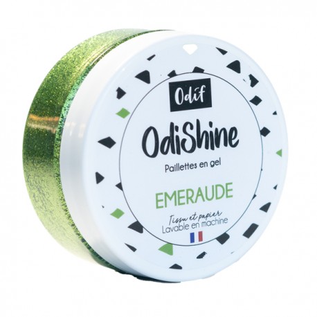 ODIF ODISHINE ŻEL BROKATOWY DO TKANIN 65g EMERAUDE