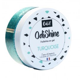 ODIF ODISHINE ŻEL BROKATOWY DO TKANIN 65g TURQUOISE