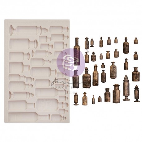 PRIMA FINNABAIR FOREMKA SILIKO 20x13 APOTHECARY BOTTLES