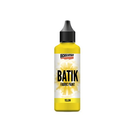 PENTART FARBA BATIK 80ml ŻÓŁTA