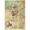 STAMPERIA PAPIER RYŻOWY A4 AROUND THE WORLD POCZTÓWKI