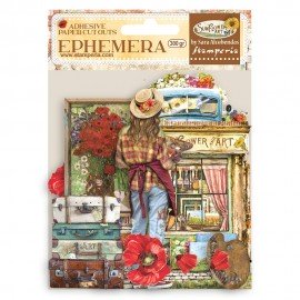 STAMPERIA EPHEMERA PAPIER MAT DEKORACJE SUNFLOWER ART MAKI