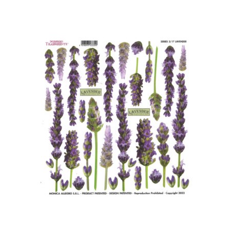 SOSPESO FOLIA NADRUKOWANA LAVENDER