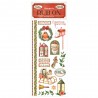 STAMPERIA RUB-ON TRANSFER1 10x 21,6cm CLASSIC CHRISTMAS