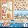 CB BLOK PAPIERÓW SCRAP.30x30cm /8szt DEAR SANTA