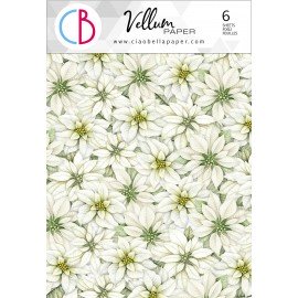 CB PAP.VELLUM SPARKLING XMAS A4/6 szt.