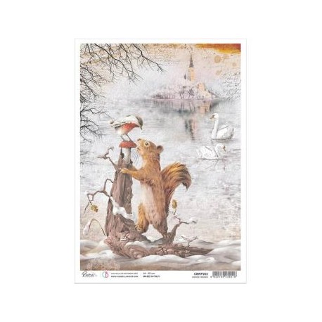 CB OUTLET PAPIER RYŻOWY A4 WINTER FRIENDS