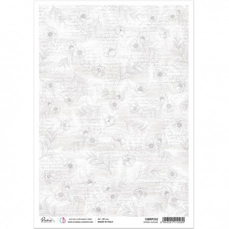 CB OUTLET PAPIER RYŻOWY A4 SPRING OUTLINE