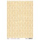 CB OUTLET PAPIER RYŻOWY A4 GOLD LEAVES