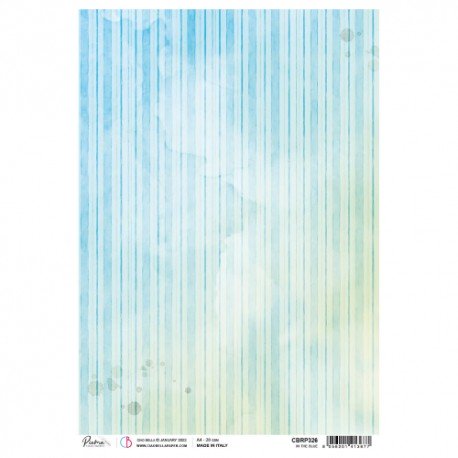 CB OUTLET PAPIER RYŻOWY A4 IN THE BLUE