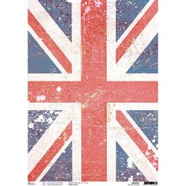 CB OUTLET PAPIER RYŻOWY  A3 GOD SAVE THE QUEEN