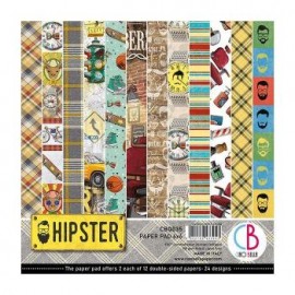 CB OUTLET BLOK 15x15cm/24szt. HIPSTER