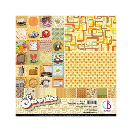 CB OUTLET BLOK 30x30cm/8szt. THE SEVENTIES PATTERNS