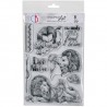CB OUTLET STEMPEL AKRYL.15x21 THE LION AND THE MOUSE