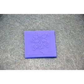 PENTART FOREMKA SILIKONOWA KWIAT NA KWADRACIE 6,5cm