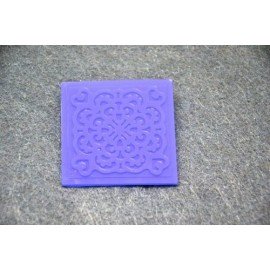 PENTART FOREMKA SILIKONOWA ROZETA NA KWADRACIE 6,5cm