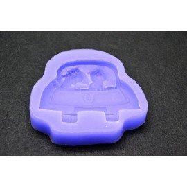 PENTART FOREMKA SILIKONOWA AUTKO JUST MARRIED