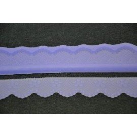 PENTART FOREMKA SILIKONOWA KORONKA 2-STR PÓŁOKRĄG 5x23cm