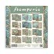 STAMPERIA BLOK PAPIERÓW SCRAP. 30x30cm 10szt SONGS OF THE SEA