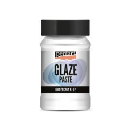 PENTART PASTA GLAZE 100 ml BROKATOWA NIEBIESKA