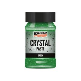 PENTART PASTA CRYSTAL 100 ml ZIELONA
