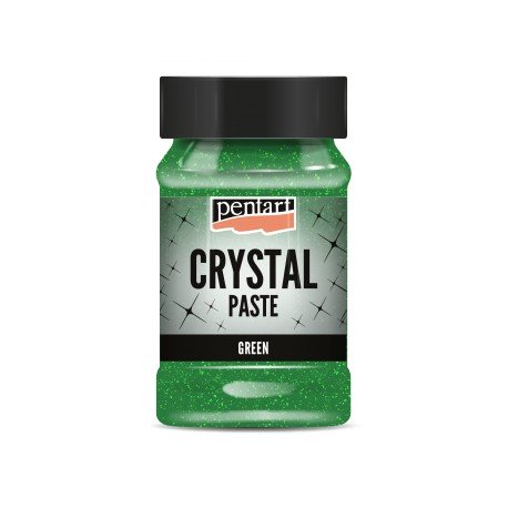 PENTART PASTA CRYSTAL 100 ml ZIELONA