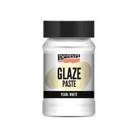 PENTART PASTA GLAZE 100 ml PERŁOWA BIAŁA