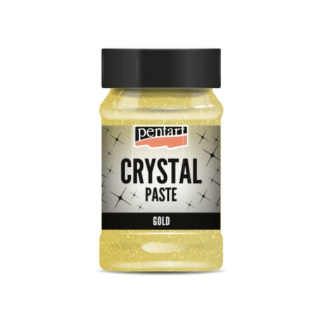 PENTART PASTA CRYSTAL 100 ml ZŁOTA