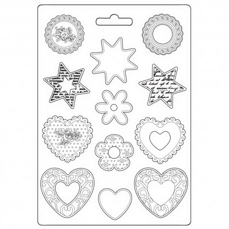 STAMPERIA FOREMKA DO ODLEWÓW 21x29,7cm BLUE LAND SERCA GWIA