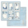 STAMPERIA PAPIER DO SCRAP 12" BLUE LAND KARTY