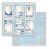 STAMPERIA PAPIER DO SCRAP 12" BLUE LAND KARTY