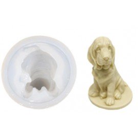 PENTART FOREMKA SILIKONOWA PIES BASSET 3D 6x7,2cm