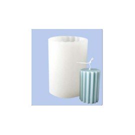 PENTART FOREMKA SILIKONOWA ŚWIECA 3D PASKI 8,4x5,9cm