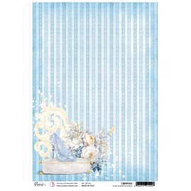 CB PAPIER RYŻOWY A4 Glass Slipper Elegance