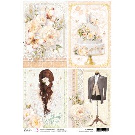 CB PAPIER RYŻOWY A4 Always and Forever cards