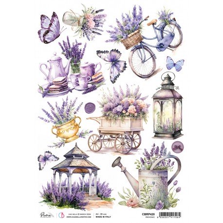 CB PAPIER RYŻOWY A4 PROVENCE