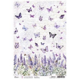 CB PAPIER RYŻOWY A4 FRAGRANT GARDEN