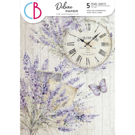 CB PAP.DELUX PEARL MORNING IN PROVENCE A4/5szt.