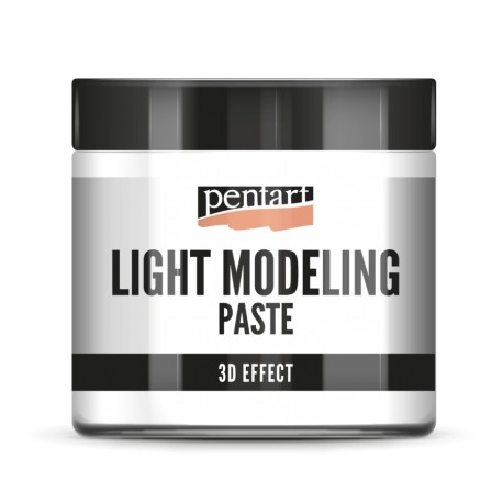 PENTART PASTA MODELING LIGHT DO MALOWANIA I FOREMEK 500ml