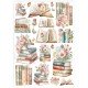 STAMPERIA PAPIER RYŻOWY A4 BESTSELLERS KSIĄŻKI
